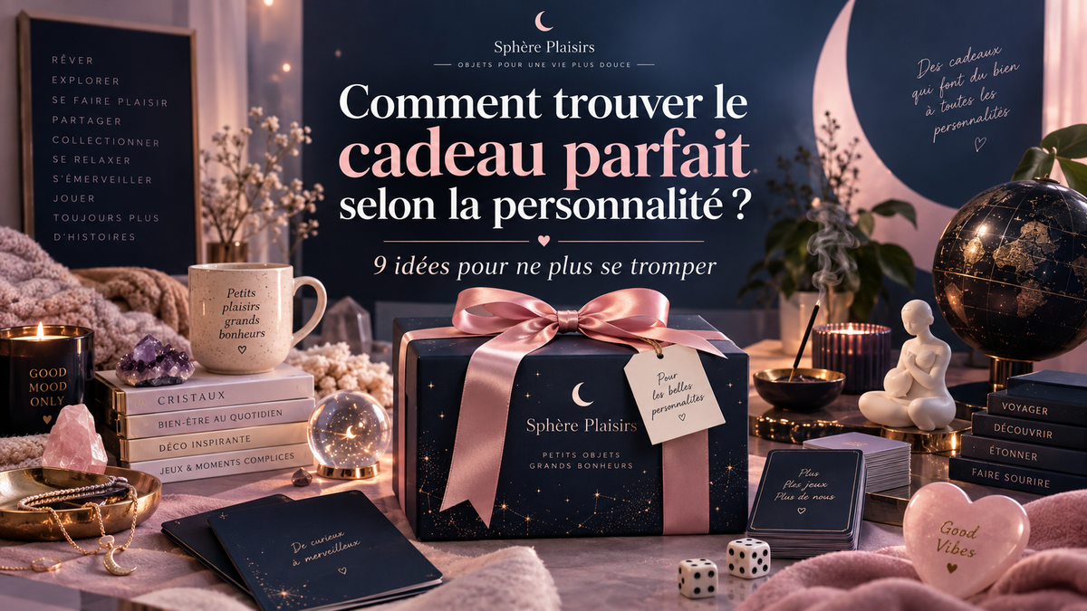 Comment trouver le cadeau parfait selon la personnalité ?
