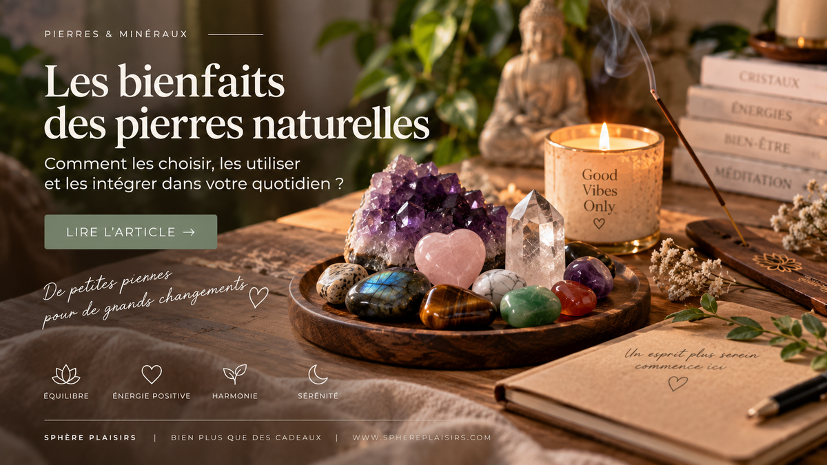 Pierres naturelles : guide pour les choisir, les offrir et les entretenir