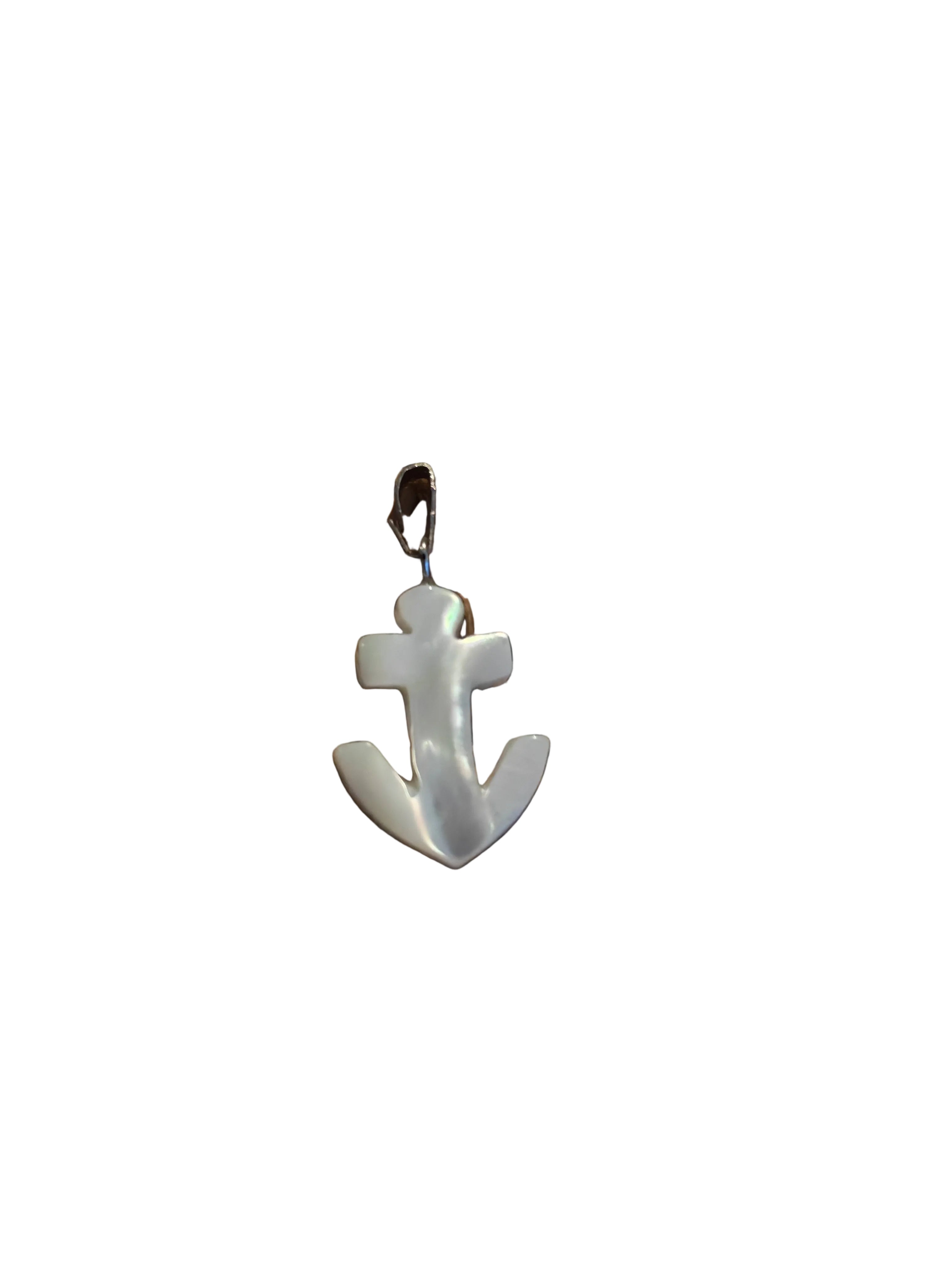Pendentif Ancre en Nacre